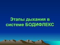 Этапы дыхания в системе Бодифлекс