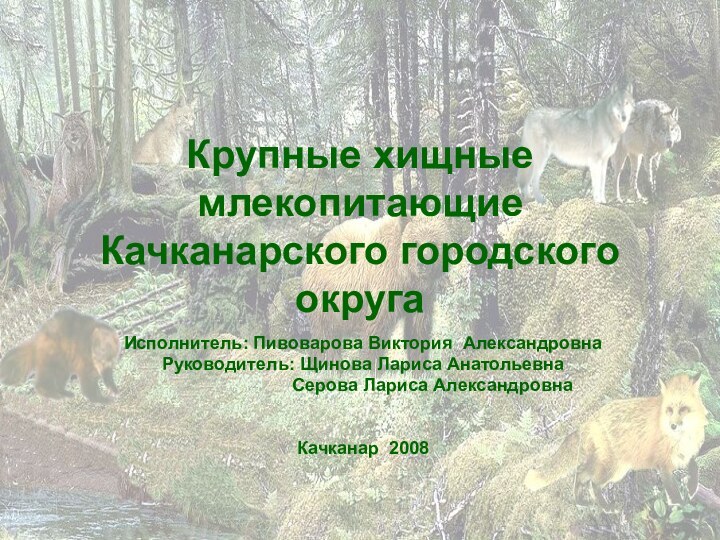 Исполнитель: Пивоварова Виктория АлександровнаРуководитель: Щинова Лариса Анатольевна