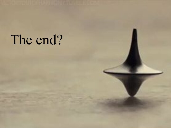 The end?