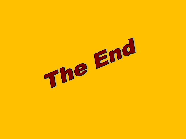 The End