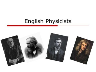 English Physicists