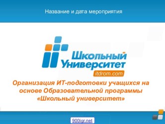 Современные информационные технологии