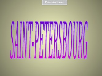 SAINT-PETERSBOURG