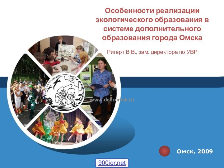 Особенности реализации экологического образования в системе дополнительного образования города Омска  Ригерт