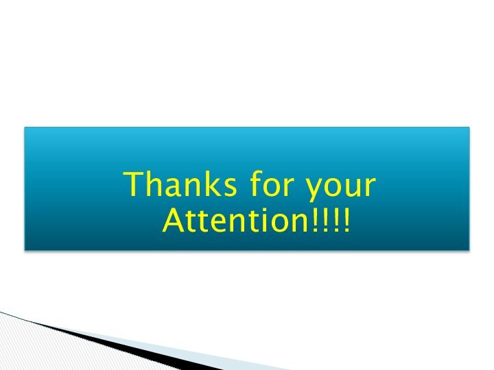 Thanks for your Attention!!!!