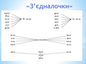 З'єдналочки для читання