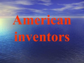 American inventors