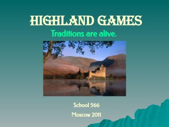 Highland games