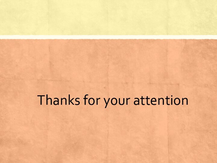 Thanks for your attention