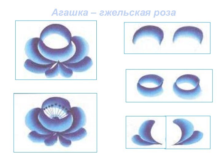 Агашка – гжельская роза