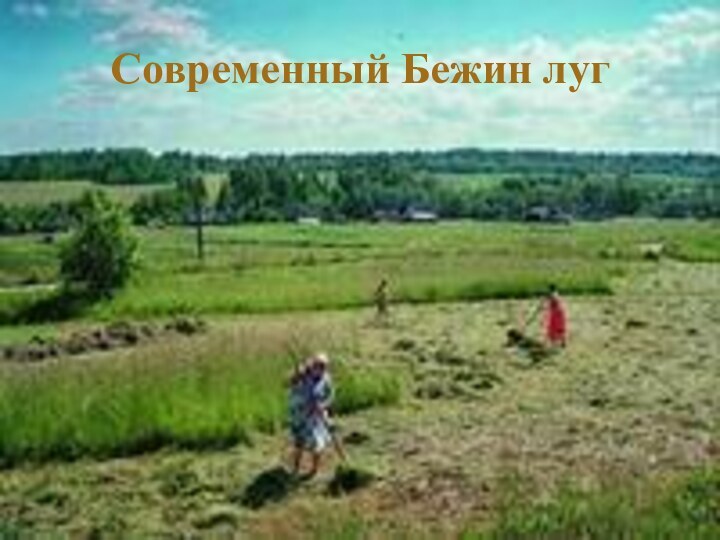 Современный Бежин луг