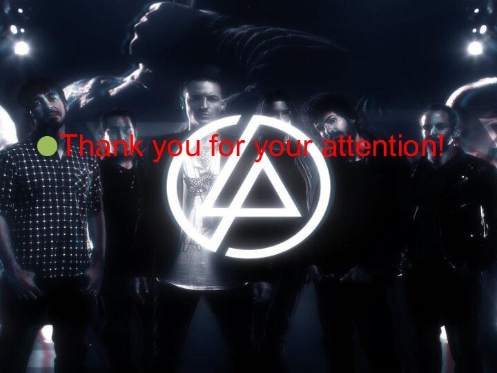 Thank you for your attention!