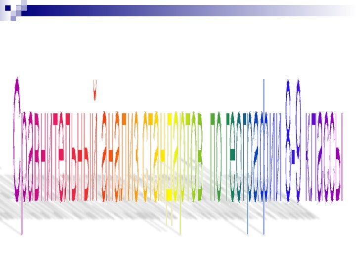 Сравнительный анализ стандартов по географии 8-9 классы
