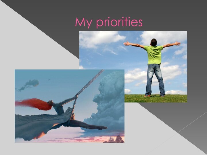 My priorities