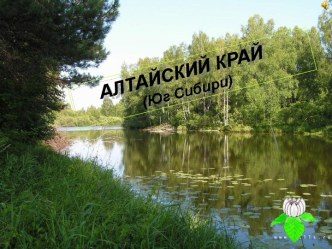 Алтайский край - Юг Сибири