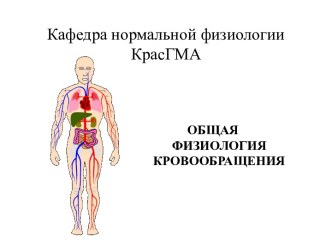 ОБЩАЯ ФИЗИОЛОГИЯ КРОВООБРАЩЕНИЯ