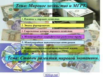 Организация международной торговли