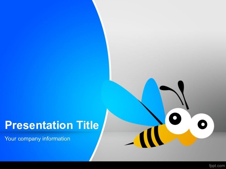 Presentation TitleYour company information