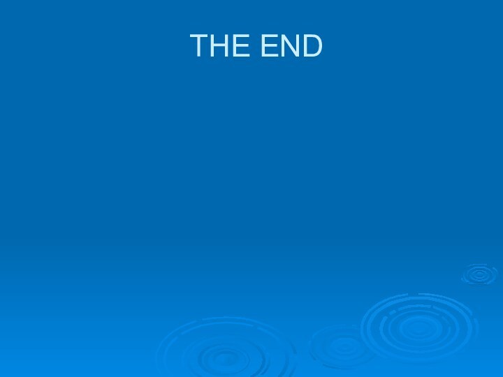 THE END