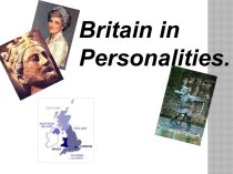 Britain in Personalities