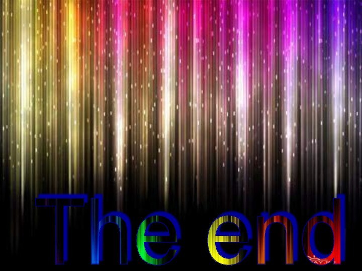 The end