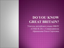 Do you know Great Britain?