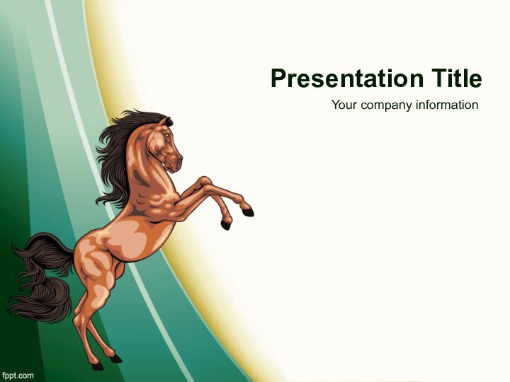 Presentation TitleYour company information