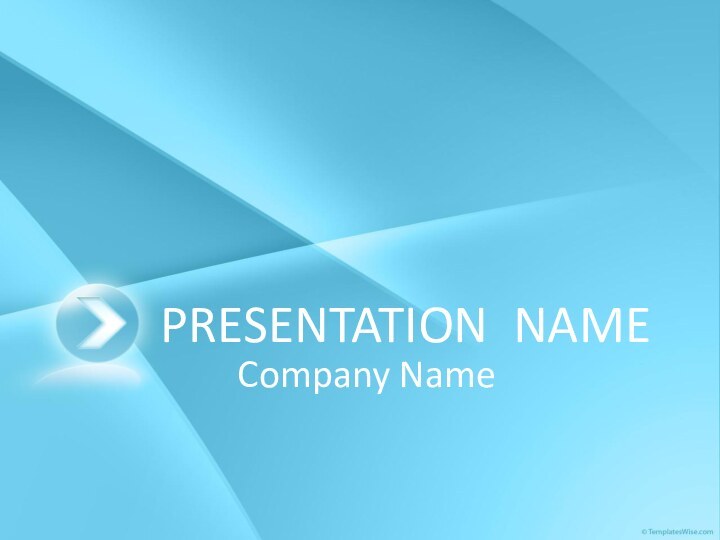 PRESENTATION NAMECompany Name