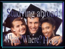 Studying abroad