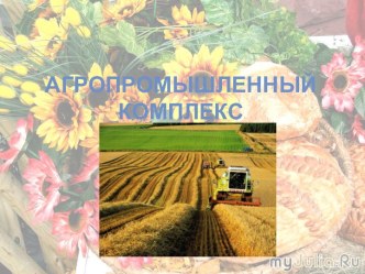 Агропромышленный комплекс России