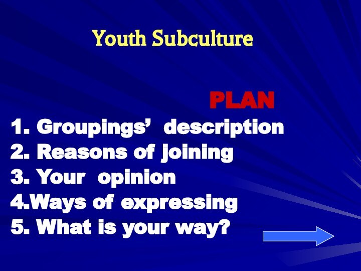 Youth Subculture