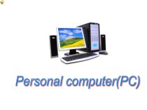 Personal computer (PC)
