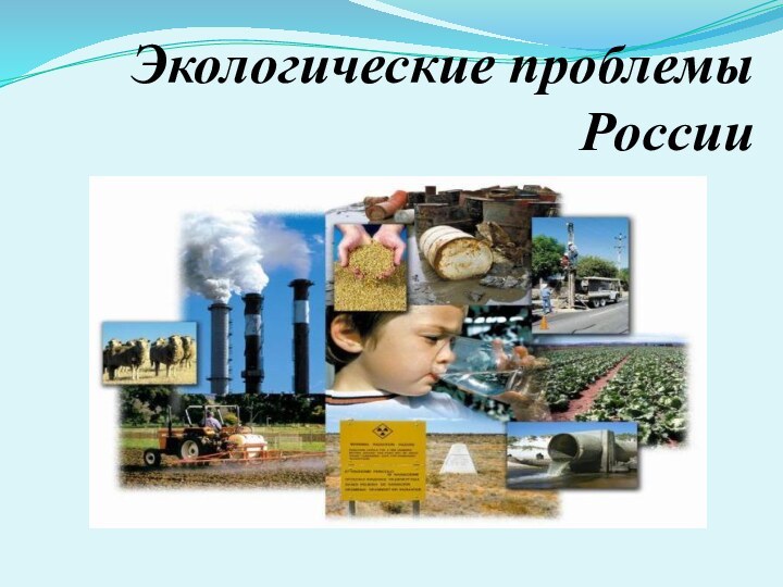 Экологические проблемы  России