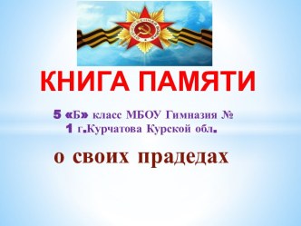 книга памяти