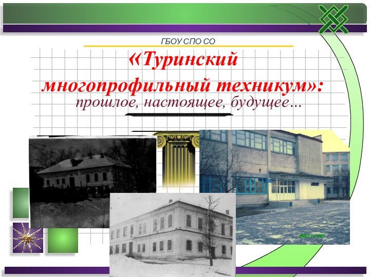 «Туринский  многопрофильный техникум»:ГБОУ СПО СОпрошлое, настоящее, будущее…