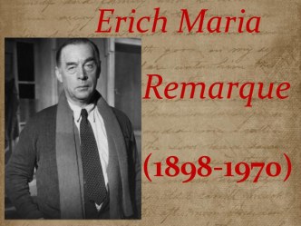 Erich Maria Remarque