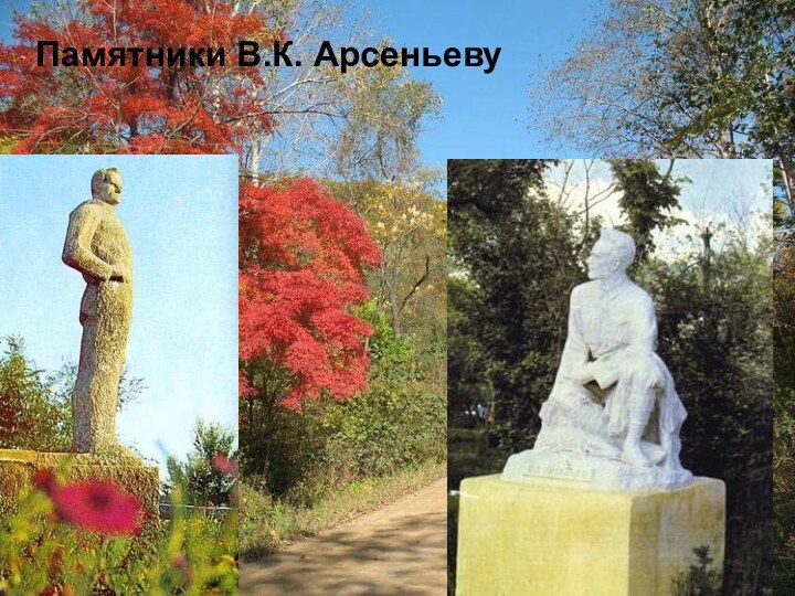 Памятники В.К. Арсеньеву