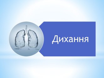 Дихання