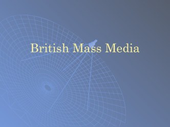 British Mass Media