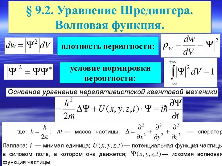 Элементы квантовой физики презентация