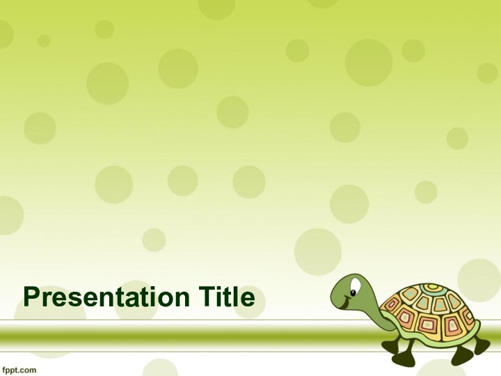 Presentation Title