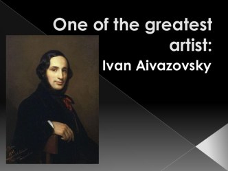 One of the greatest artist: