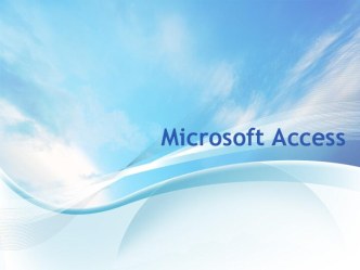 Microsoft Access