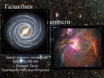 Галактики и туманности