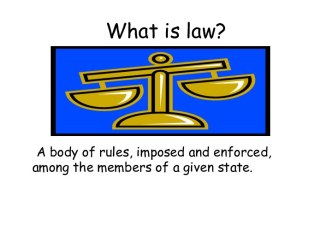 What is law