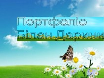 Портфоліо Білан Дарини