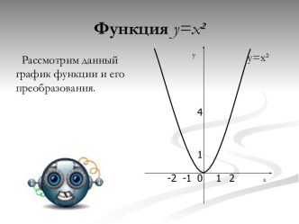 Функция y=x²