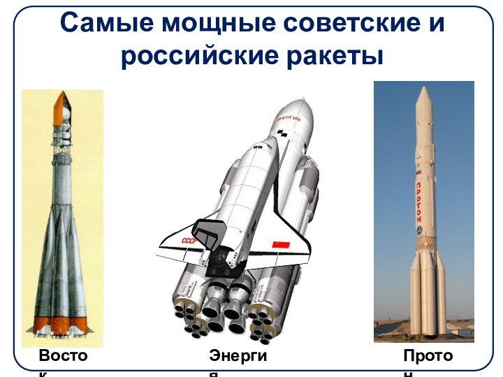 Самые мощные советские и российские ракеты