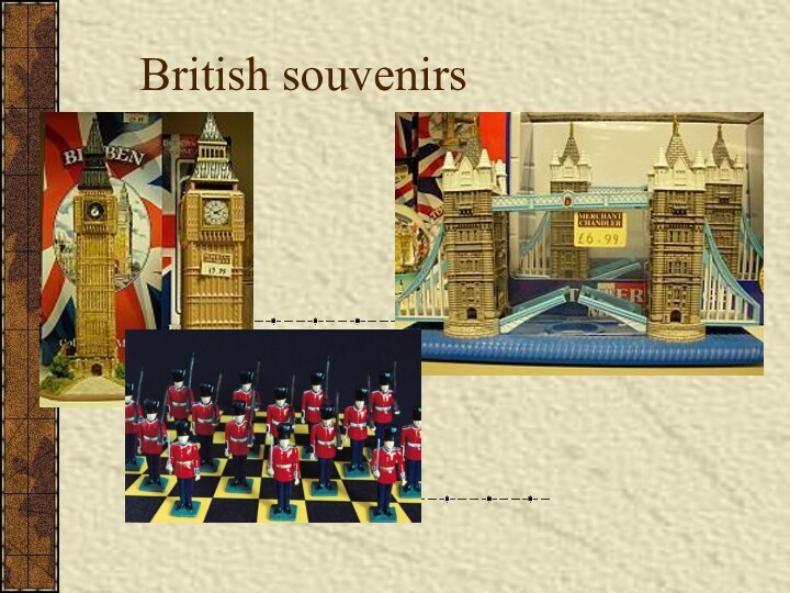 British souvenirs