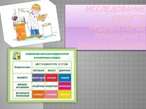 ИССЛЕДОВАНИЕ СВОЙСТВ ИНДИКАТОРОВ ПРИРОДНОГО ПРОИСХОЖДЕНИЯ